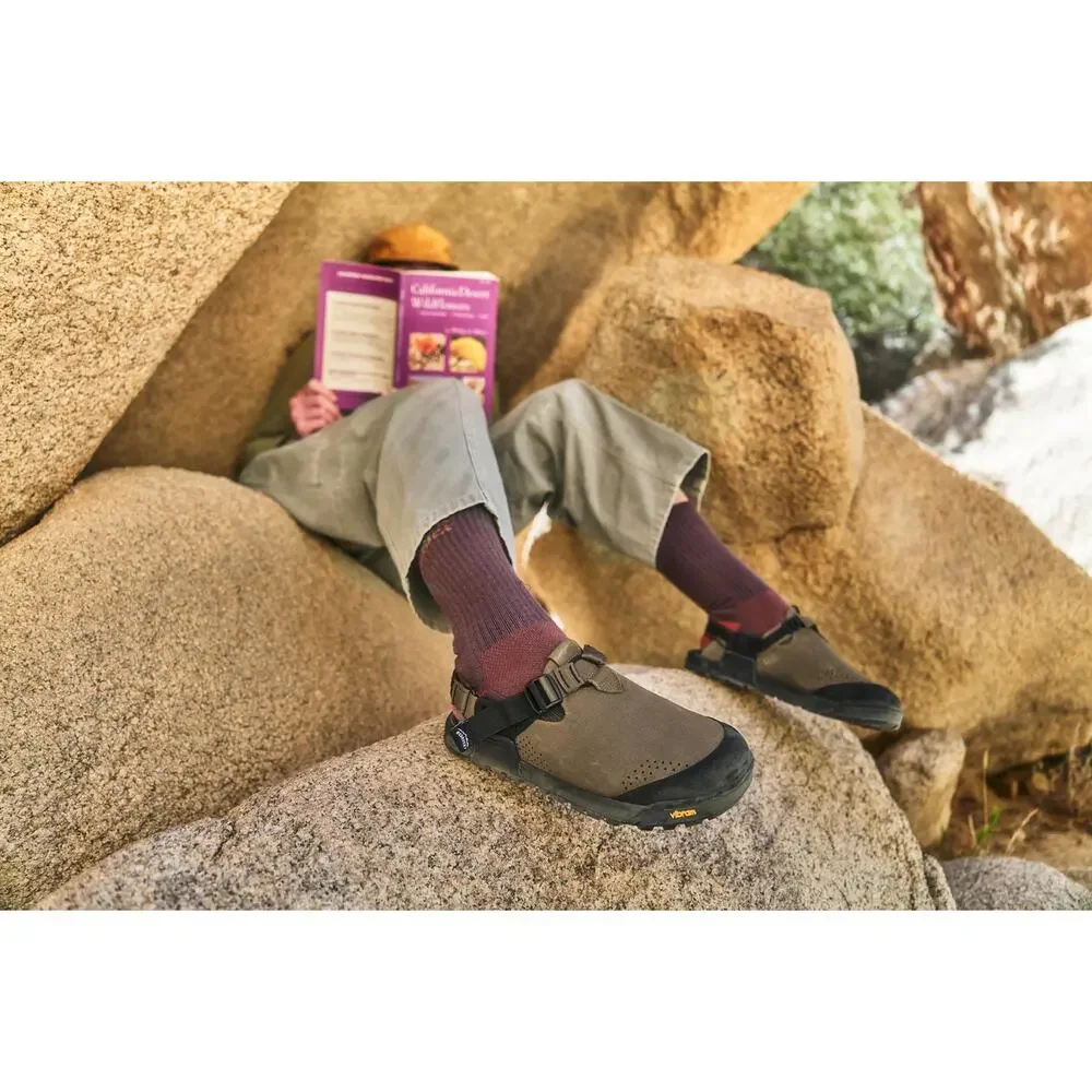 Bedrock Mountain Clogs Synthetic Suede Pinecone Brown Men’s 14 Women’s 15